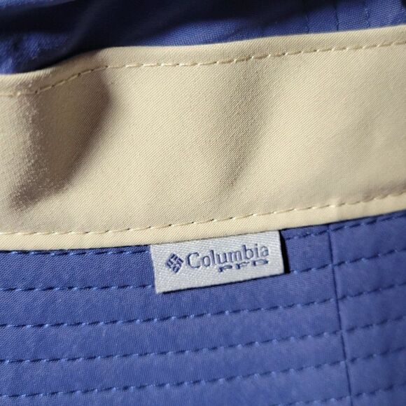 Columbia PFG Bucket Hat Size L/XL UPF 50 Blue Lightweight Packable Unisex NEW - Picture 6 of 14